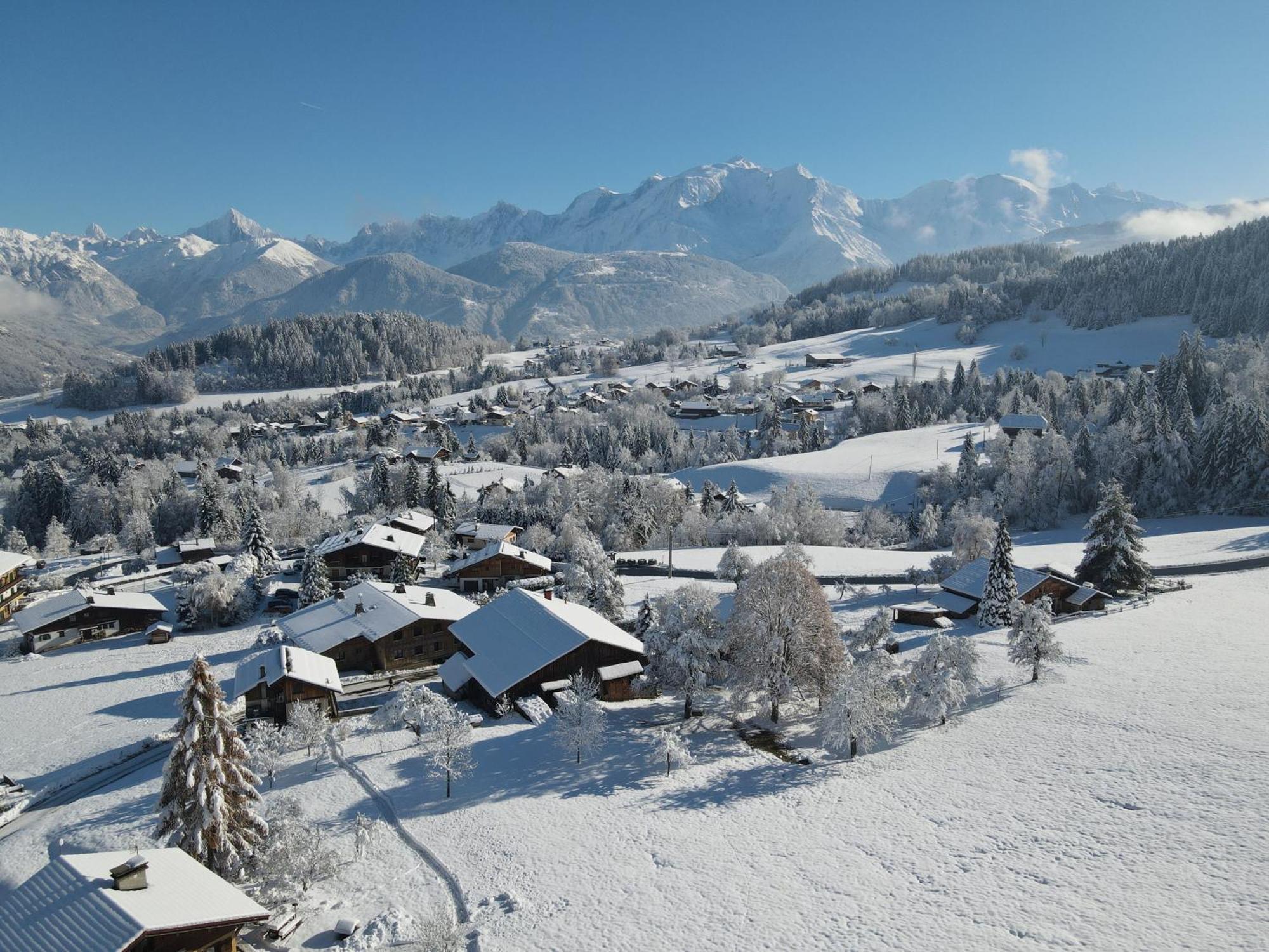 Chalet Neuf La Perle Du Perron Villa Cordon Buitenkant foto